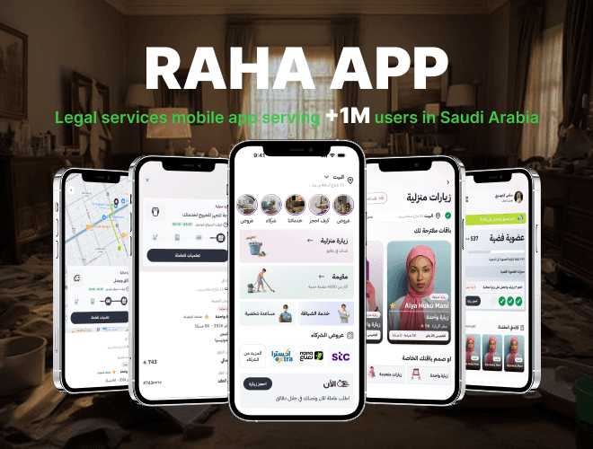 Raha app redesign project overview